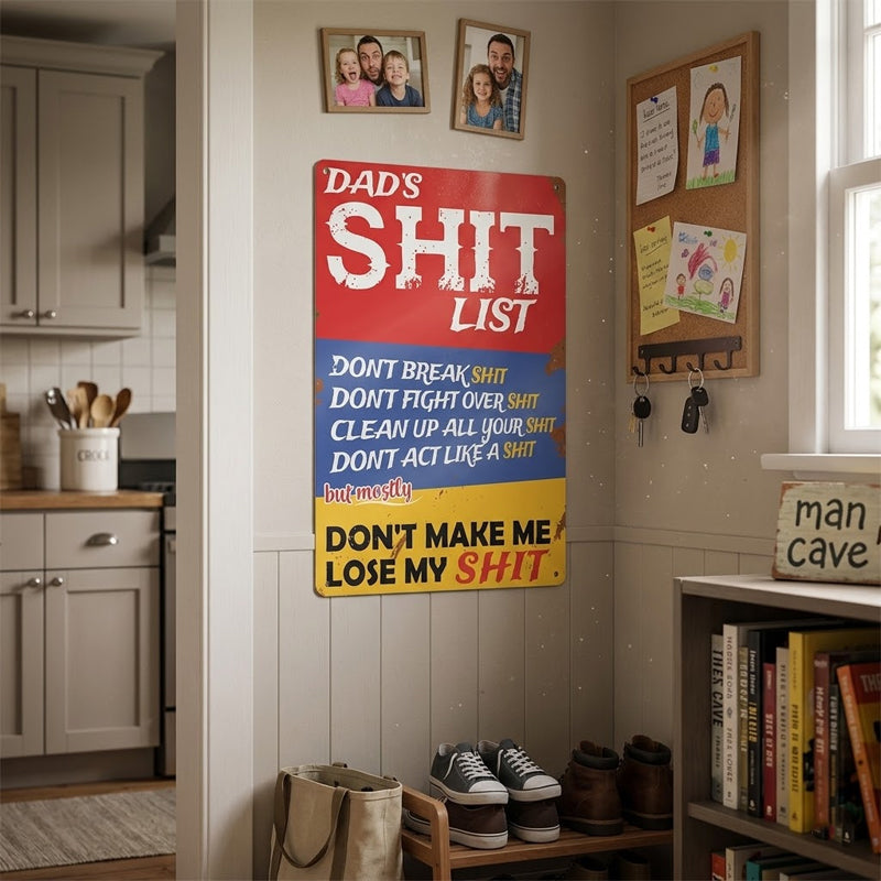 Dad's List of Rules