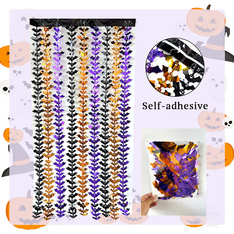 🦇 Spooky Flutter Bat Garland – Bring Your Halloween to Life!