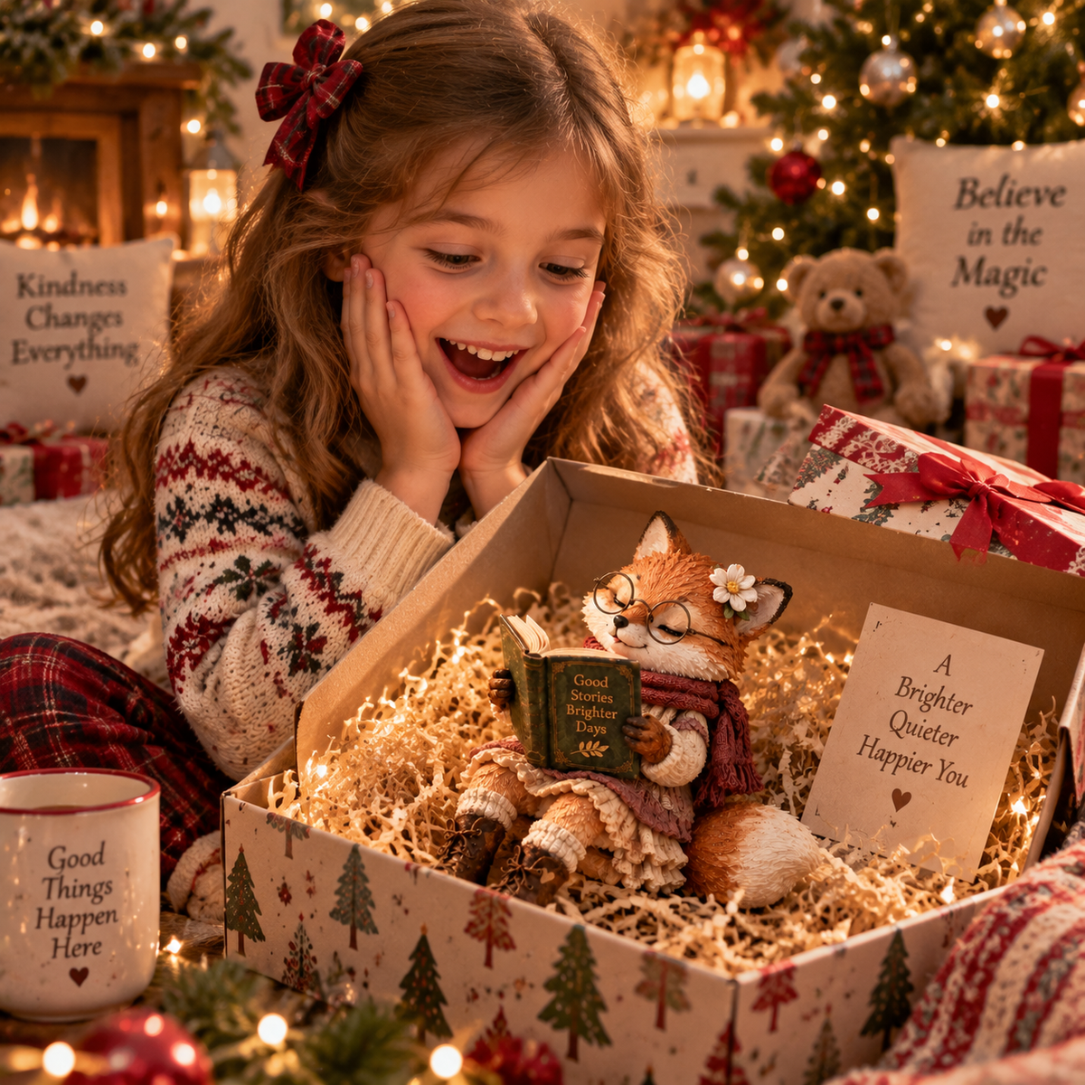 🦊 The Little Reading Fox – A Heartwarming Companion Gift