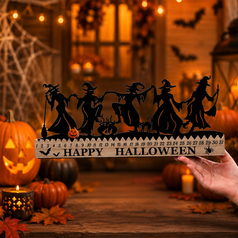 🎃 Witch Halloween Countdown Calendar