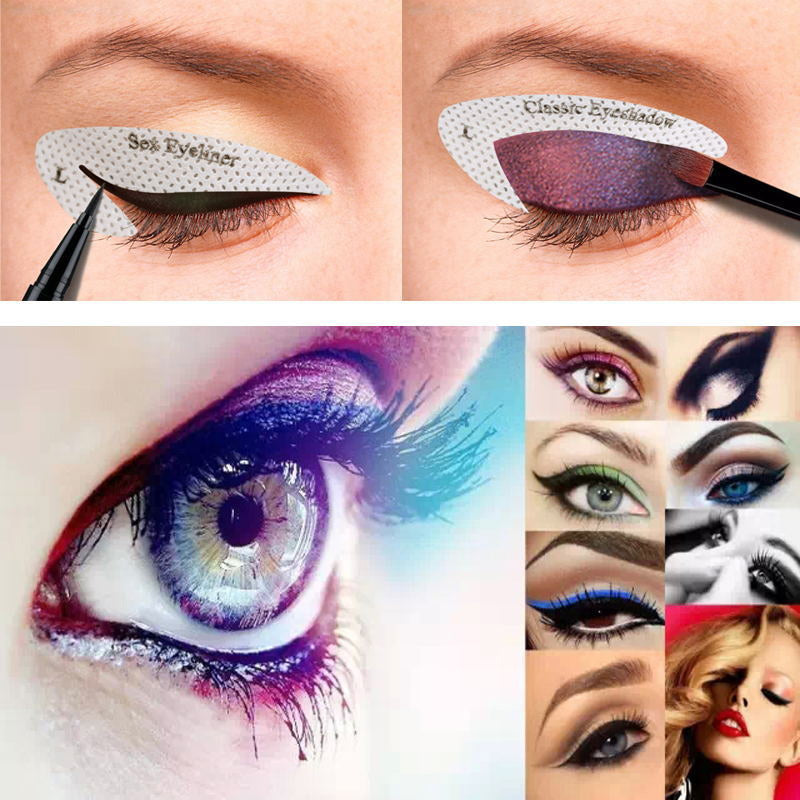 Eyeliner Makeup Template Sticker(4 pcs)