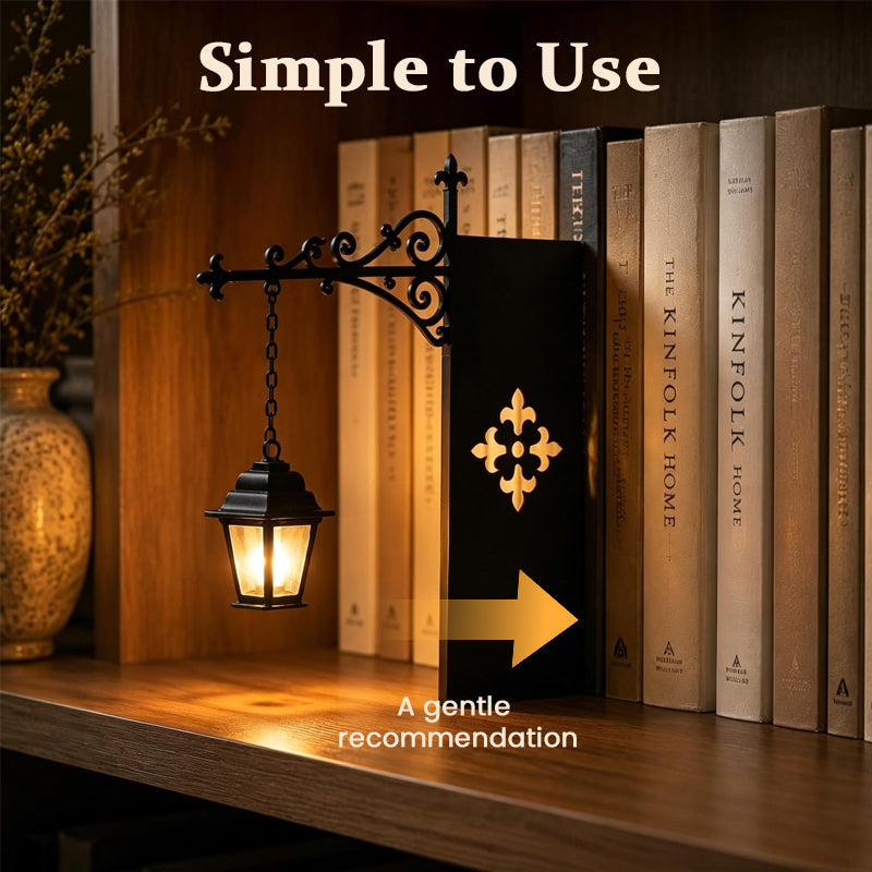 👻 Cozy Ghost Bookshelf Lantern