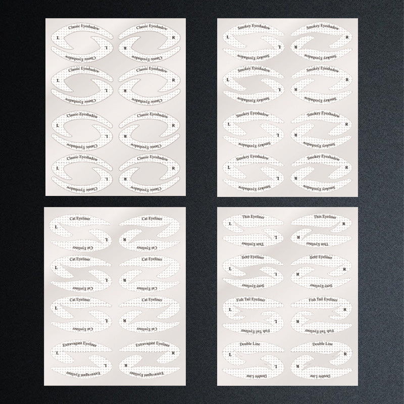Eyeliner Makeup Template Sticker(4 pcs)
