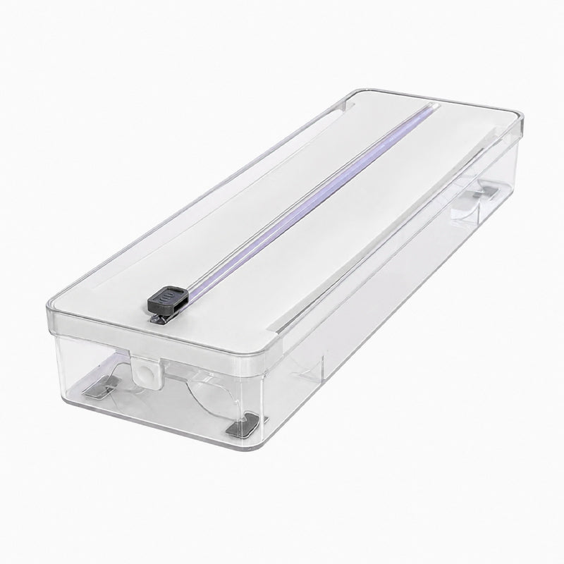 Kitchen Aluminum Foil Paper Plastic Wrap Storage Cutting Box