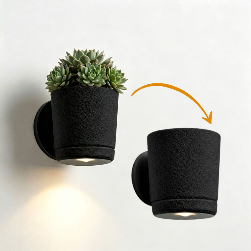 Modern Floating Indoor Plant Shelf Decor