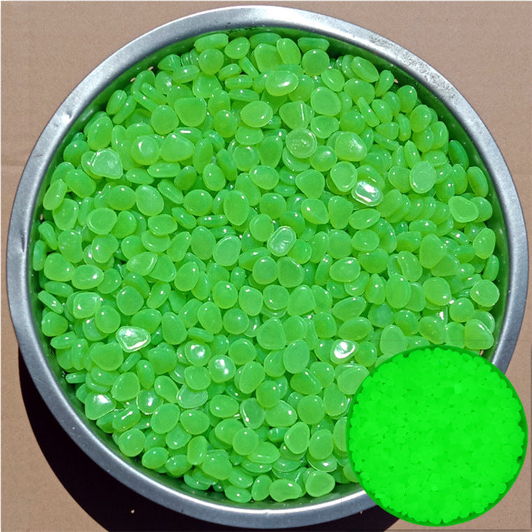 💥Glow-in-the-Dark Garden Pebbles – Decorative Outdoor Landscape Stones for Pathways & Flower Beds ✨🌿