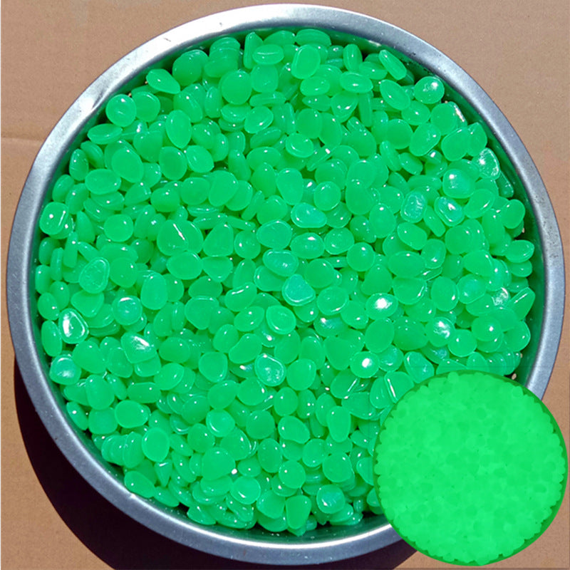 💥Glow-in-the-Dark Garden Pebbles – Decorative Outdoor Landscape Stones for Pathways & Flower Beds ✨🌿