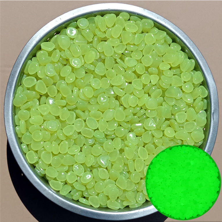 💥Glow-in-the-Dark Garden Pebbles – Decorative Outdoor Landscape Stones for Pathways & Flower Beds ✨🌿