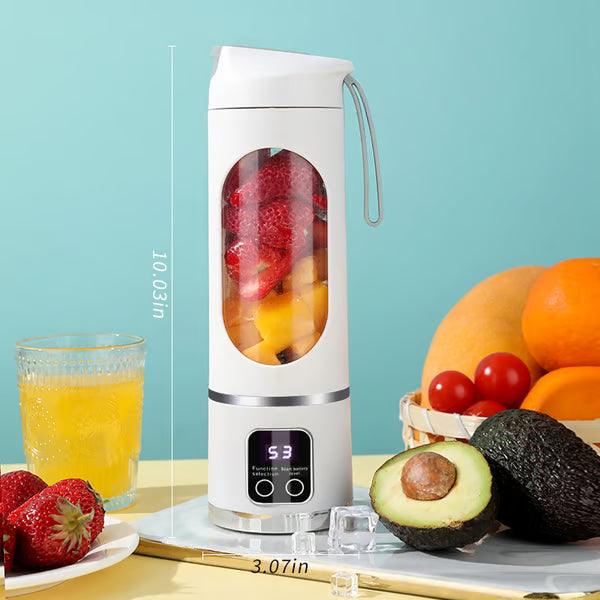 Portable USB Rechargeable Blender Bottle | Fresh Smoothies Anywhere | Perfect for Summer