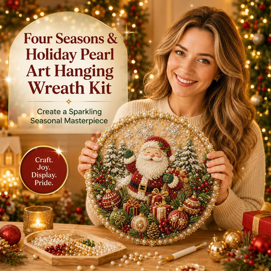 🎄 Christmas Diamond Art Kit – Create Sparkling Holiday Memories With Your Family