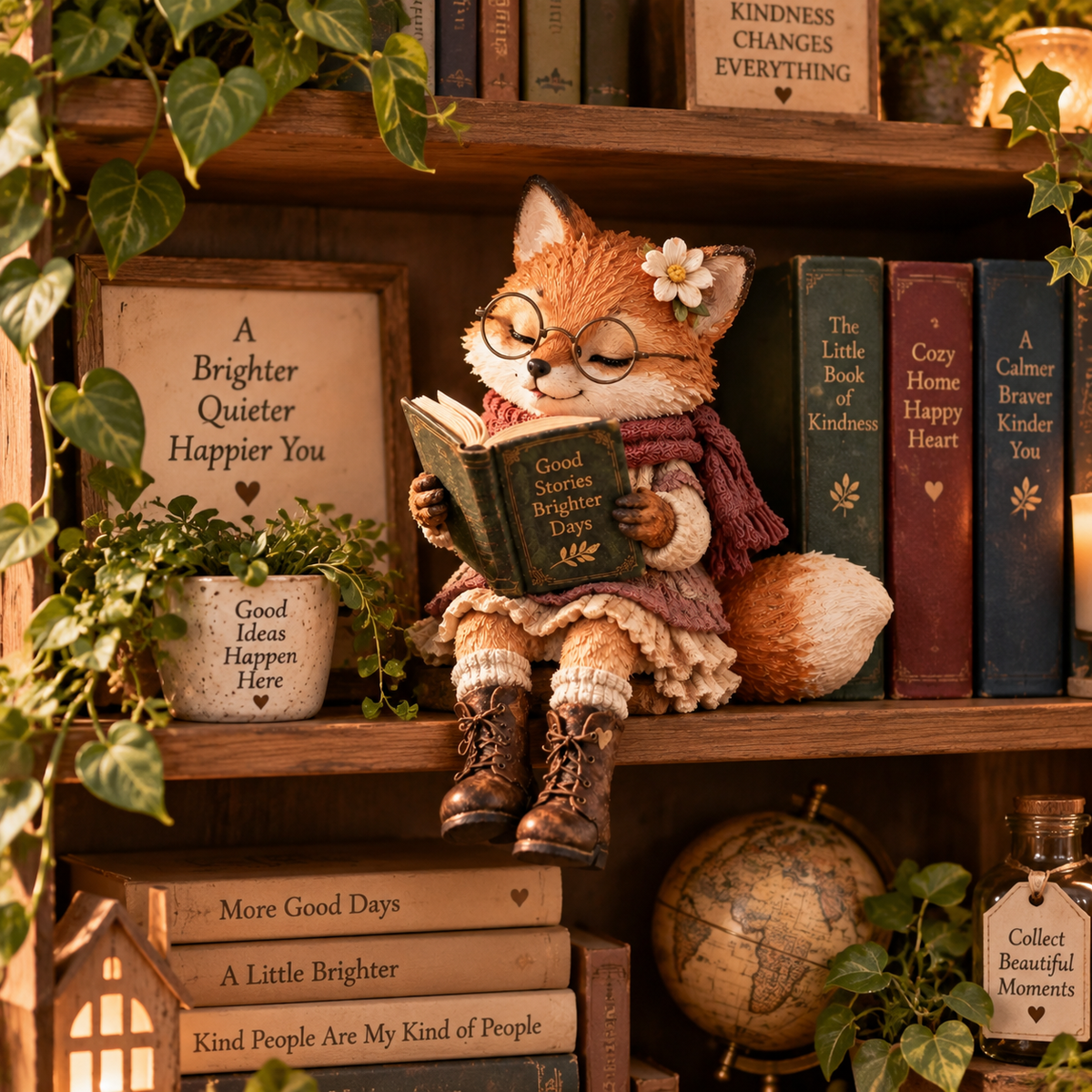 🦊 The Little Reading Fox – A Heartwarming Companion Gift